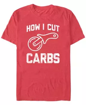 Мужская футболка с коротким рукавом Cuttin Carbs Fifth Sun, красный