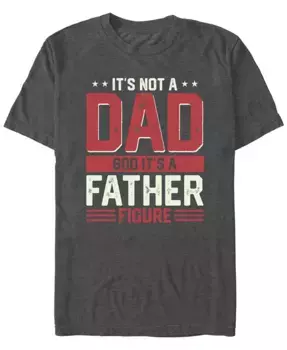 Мужская футболка с коротким рукавом Dad Bod Figure Fifth Sun, серый