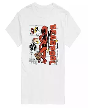 Мужская футболка с коротким рукавом «Дэдпул и Росомаха» AIRWAVES, белый