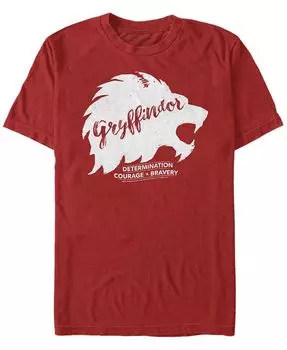 Мужская футболка с коротким рукавом Determination с круглым вырезом Fifth Sun, красный