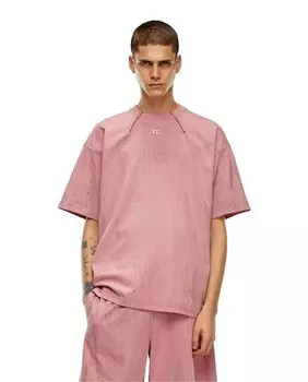 Мужская футболка с коротким рукавом Diesel, розовый