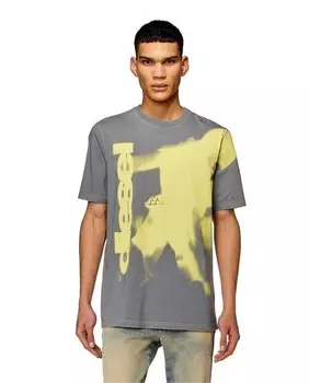 Мужская футболка с коротким рукавом Diesel, серый