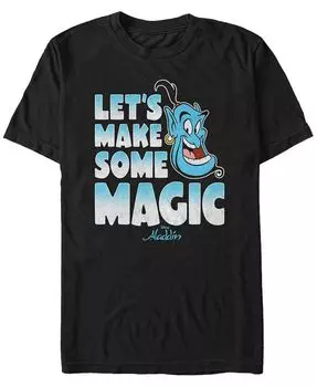 Мужская футболка с коротким рукавом Disney Aladdin Make Some Magic Fifth Sun, черный