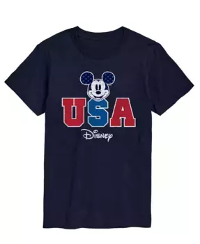 Мужская футболка с коротким рукавом Disney Mickey Mouse USA AIRWAVES, синий