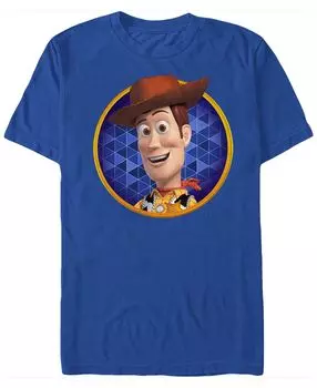 Мужская футболка с коротким рукавом disney pixar история игрушек вуди серкл портрет Fifth Sun