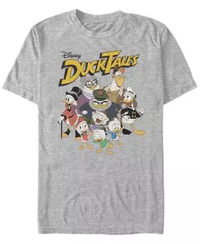 Мужская футболка с коротким рукавом Ducktales Group Fifth Sun, серый