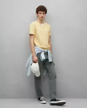 Мужская футболка с коротким рукавом Easy Wear, горчичный