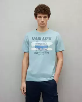 Мужская футболка с коротким рукавом Easy Wear, цвет Verde Salvia