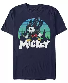 Мужская футболка с коротким рукавом Epic Mickey Mickey Retro Sunset Fifth Sun, синий