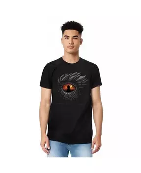 Мужская футболка с коротким рукавом Eye Of The Dragon для взрослых House of the Dragon, черный