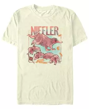 Мужская футболка с коротким рукавом fantastic beasts niffler Fifth Sun