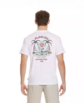 Мужская футболка с коротким рукавом Florida Native Bird Quiksilver, белый