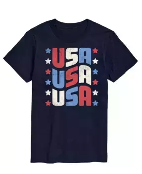 Мужская футболка с коротким рукавом Fourth of July USA AIRWAVES, синий