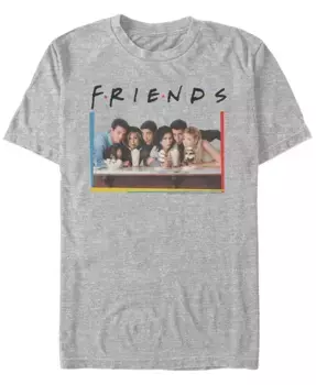 Мужская футболка с коротким рукавом Friends Friends Diner Fifth Sun, серый