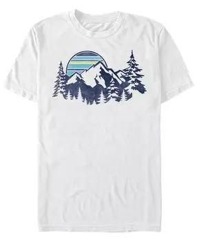 Мужская футболка с коротким рукавом Generic Additude Mount Range Fifth Sun