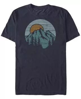 Мужская футболка с коротким рукавом generic additude your adventure Fifth Sun, синий
