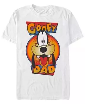 Мужская футболка с коротким рукавом Goofy Dad Fifth Sun, белый