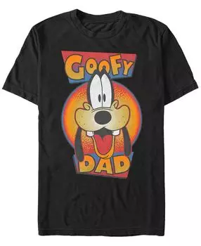Мужская футболка с коротким рукавом goofy dad Fifth Sun, черный