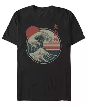 Мужская футболка с коротким рукавом Great Wave Fifth Sun, черный