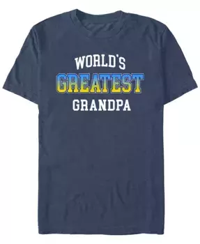 Мужская футболка с коротким рукавом Greatest Grandpa Fifth Sun, синий