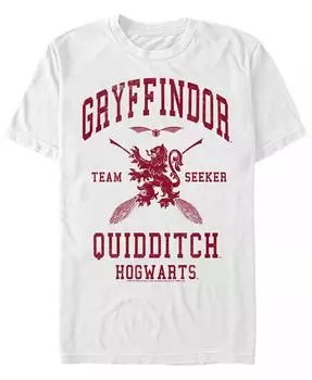 Мужская футболка с коротким рукавом Gryffindor Seeker Crew Fifth Sun, коричневый/бежевый