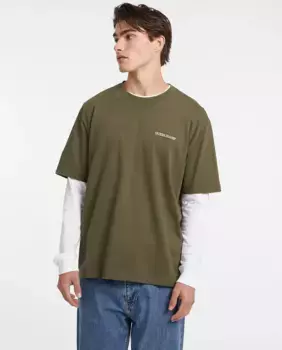 Мужская футболка с коротким рукавом Guess Jeans, цвет Verde Militar