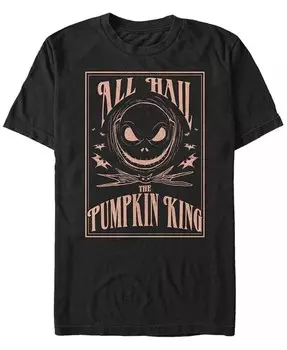 Мужская футболка с коротким рукавом Hail The Pumpkin King Fifth Sun, черный