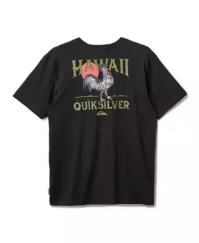 Мужская футболка с коротким рукавом Hawaii Rooster Quiksilver, черный