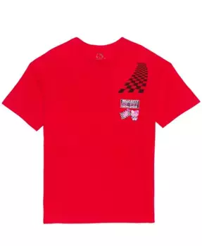 Мужская футболка с коротким рукавом Hello Kitty Hybrid, красный