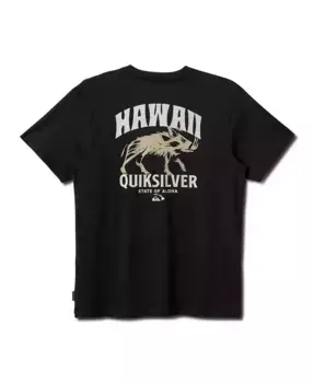 Мужская футболка с коротким рукавом Hi Boar Quiksilver, черный