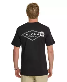 Мужская футболка с коротким рукавом Hi Classic Aloha Quiksilver, черный