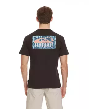 Мужская футболка с коротким рукавом Hi Island Print Quiksilver, черный