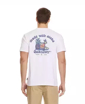 Мужская футболка с коротким рукавом Hi Mai Tai Quiksilver, белый