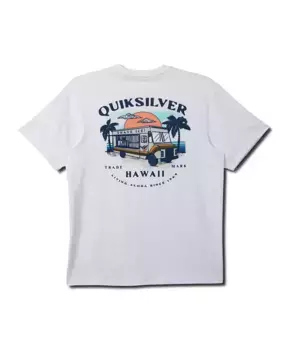 Мужская футболка с коротким рукавом Hi Shave Ice Quiksilver, белый