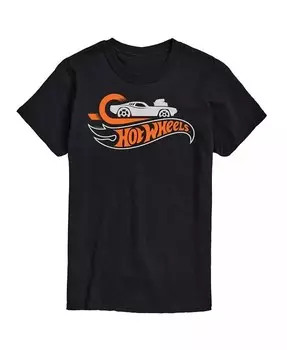 Мужская футболка с коротким рукавом Hybrid Apparel Hot Wheels AIRWAVES, черный