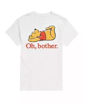 Мужская футболка с коротким рукавом Hybrid Apparel Winnie the Pooh AIRWAVES, белый