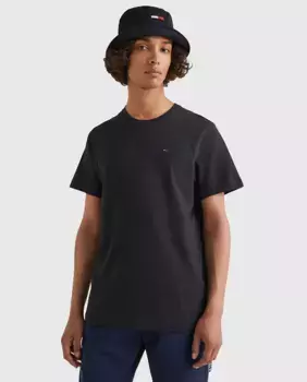 Мужская футболка с коротким рукавом и экстра-узким кроем Tommy Jeans, черный