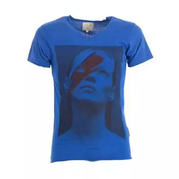 Мужская футболка с коротким рукавом и круглым вырезом 13s1lt001 Eleven Paris, синий