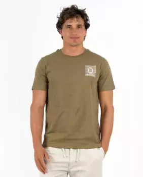 Мужская футболка с коротким рукавом и круглым вырезом Makarthy, цвет Kaki