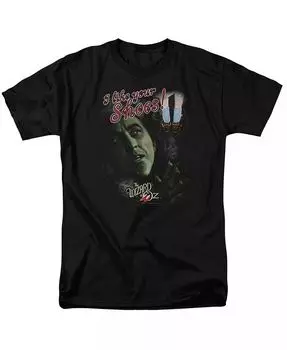 Мужская футболка с коротким рукавом I Like Your Shoes для взрослых Wizard Of Oz, черный