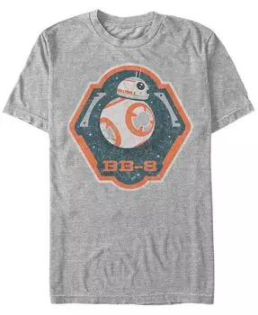 Мужская футболка с коротким рукавом и логотипом «Звездные войны» Bb-8 Fifth Sun, серый