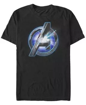 Мужская футболка с коротким рукавом и логотипом Marvel Avengers Endgame Sunshine Fifth Sun, черный