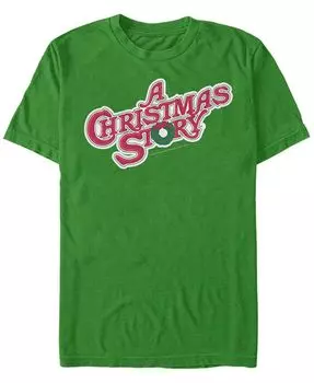 Мужская футболка с коротким рукавом и логотипом Christmas Story Christmas Story Fifth Sun, зеленый