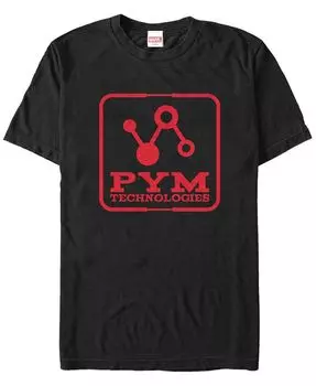 Мужская футболка с коротким рукавом и логотипом Marvel Ant-Man Pym Technologies Fifth Sun, черный