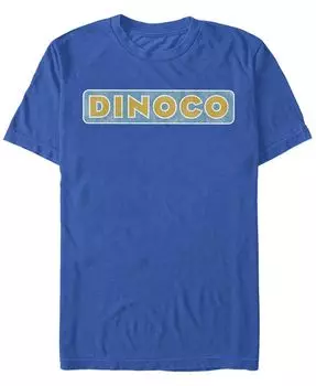 Мужская футболка с коротким рукавом и логотипом Dinoco Fifth Sun, синий