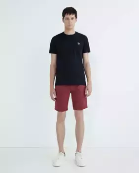 Мужская футболка с коротким рукавом и логотипом зебры Paul Smith, синий