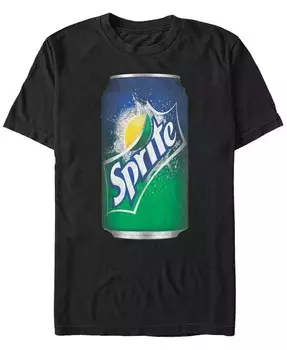 Мужская футболка с коротким рукавом и логотипом Giant Sprite Can Fifth Sun, черный