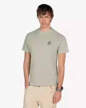 Мужская футболка с коротким рукавом и мультипринтом Harper & Neyer, темно-зеленый