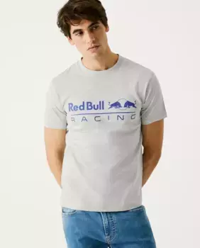 Мужская футболка с коротким рукавом и напечатанным логотипом Pepe Jeans, серый