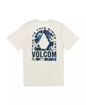 Мужская футболка с коротким рукавом и наполнителем Volcom, белый